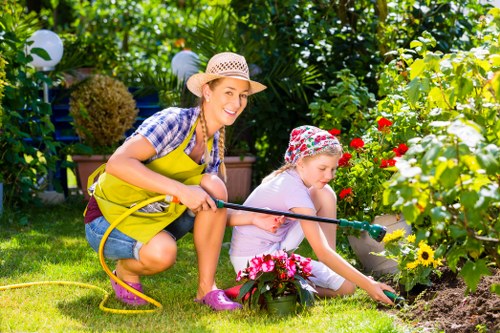 Sustainable gardening and recycling practices in Dagenham
